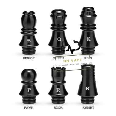 Kizoku Chess Series 510 Drip Tip BLACK