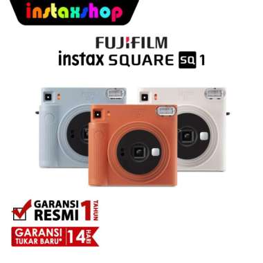 INSTAXSHOP Fujifilm Instax Square SQ-1 KAMERA ONLY Instant Camera CHALK WHITE