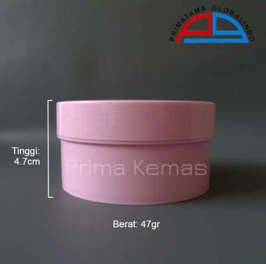 Kemasan Pot Lulur / Jar - kemasan kosmetik Prima Kemas - Pot Lulur 200 gr Pink Pink