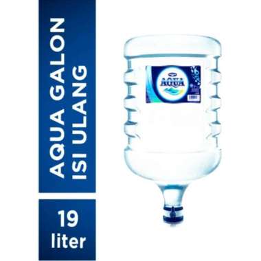 Aqua Air Mineral Galon 19L (plus isi)