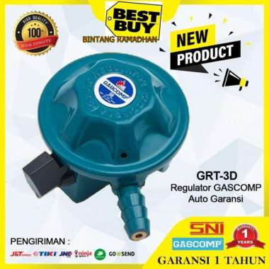 REGULATOR GASCOMP GRT-3D - REGULATOR GAS GASCOMP GRT-3D SNI