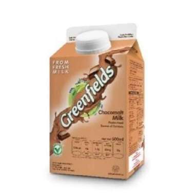 Promo Harga Greenfields Fresh Milk Choco Malt 500 ml - Blibli