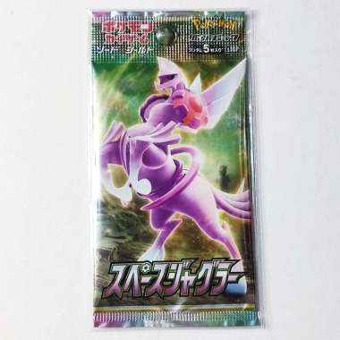 Kartu Pokemon Space Juggler Palkia - Japan Booster Pack TCG