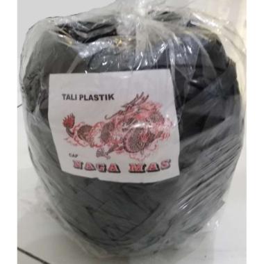 Tali Plastik Rafia / Tali Rumput Jepang 1 Kg Hitam