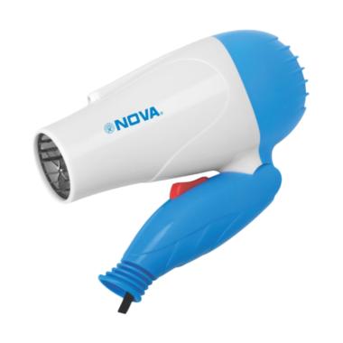 Hair Dryer Nova N-658 Pengering Rambut Lipat - Biru