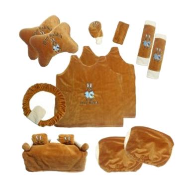 Bantal Mobil HL Fiesta 8in1 Kartun ... s Interior Mobil - Coklat