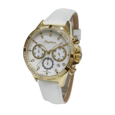 Rhythm FE1621L03 Jam Tangan Wanita - Gold Gold