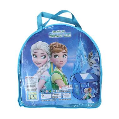 MAO Tenda Rumah Frozen Besar Mainan Anak Blue