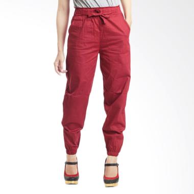 Kus_group ST Celana Jogger Wanita - Red