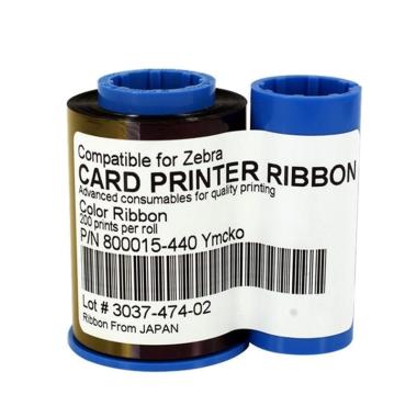 Zebra 800015-440 YMCKO Printer Ribbon - Color