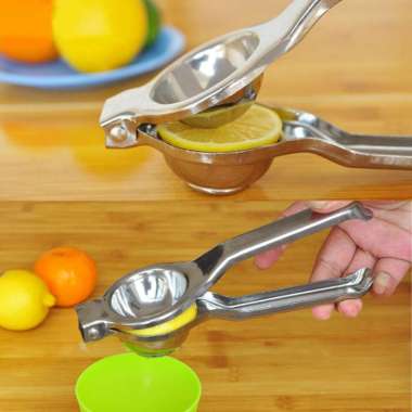 Alat Pemeras Jeruk Lemon Stainless Steel - Alat Pemeras Lemon - Alat Peras Lemon - Alat Peras Jeruk 