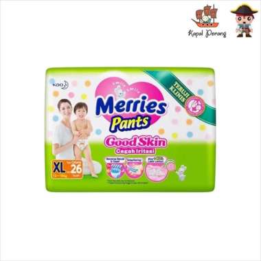 Merries Good Skin Pants Popok Bayi [Size XL/ 26 Pcs]