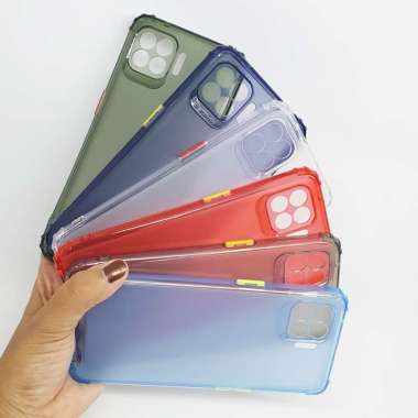 Origin - OEM Oppo Reno 4F Case TPU Tone Choise / Case Dove / Soft Case Handphone Oppo Reno 4F Putih