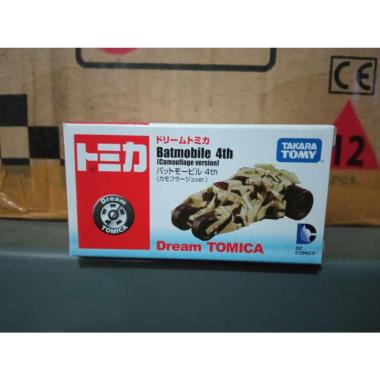 Tomica Dream Batmobile 4th Camouflage version Mainan Mobil Batman Diecast