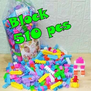 Mainan Lego Block Isi 510 Pcs Mainan Edukasi Anak