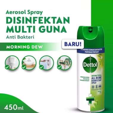 Dettol Spray Disinfectant 450ml Morning Dew
