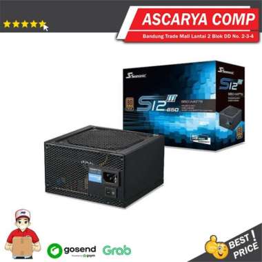 PSU Seasonic S12III-650 650W - 80+ Bronze / PSU 650W HITAM