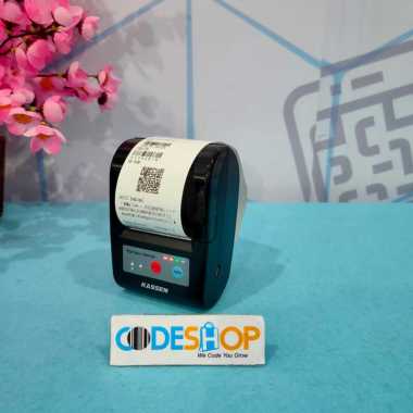 PORTABLE PRINTER KASIR KASSEN MT200 - KASSEN MT 200 hitam
