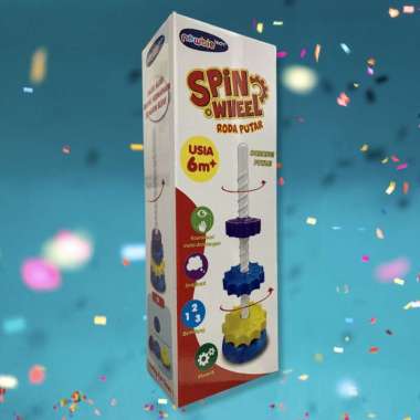 Newbie tech Spin Wheel [NEW BOX] - Mainan Ring - Mainan Edukasi Anak