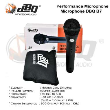 Microphone DBQ B7 / Mic DBQ B7 Performance Vocal Microphone