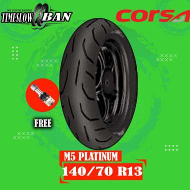 Ban Belakang Motor YAMAHA NMAX // CORSA PLATINUM M5 140/70 Ring 13 Tubeless ts303