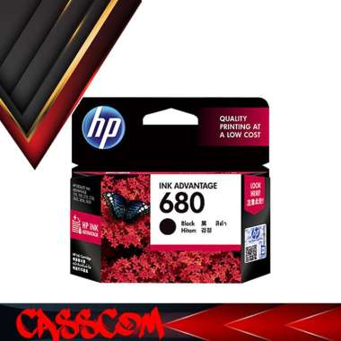 HP 680 Black Original Ink Advantage Cartridge