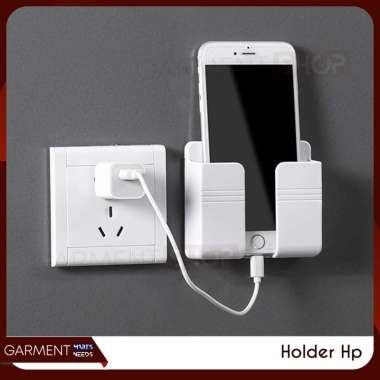 Handphone Holder Tempat Cas HP Dinding Tempat Remote TV Tempel Remot AC Tempel Kuat