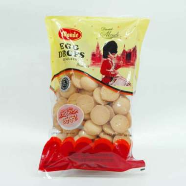 Promo Harga Monde Egg Drops Biscuits 110 gr - Blibli