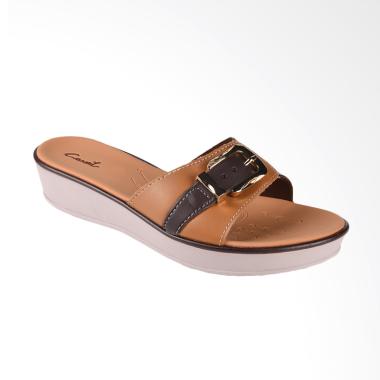 Carvil UBBER-02L Sandal Wanita - Dk Brown