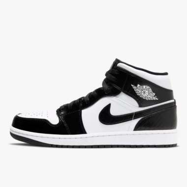 NIKE Air Jordan 1 Mid SE All Star Weekend Carbon 7.5 BLACK