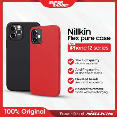 Nillkin Flex PURE Cover Case for Apple iPhone 12 Pro Max - Original Iphone 12 Pro Max Green