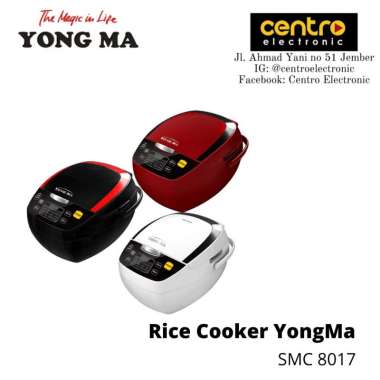 Rice Cooker YongMa SMC8017 hitam
