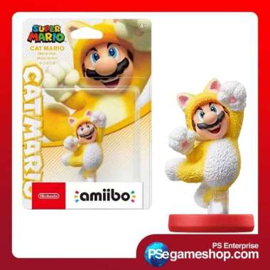 Amiibo Super Mario Series Figure Cat Mario Orginal READY STOCK