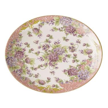 Vicenza Piring Makan 18 inch P08 Magnolia