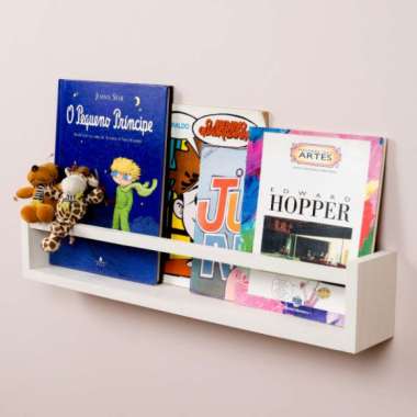 TwinsJ. Rak Buku Anak. Rak Buku Minimalis 1 pcs. Ambalan. Rak buku dinding. Minimalis. HPL