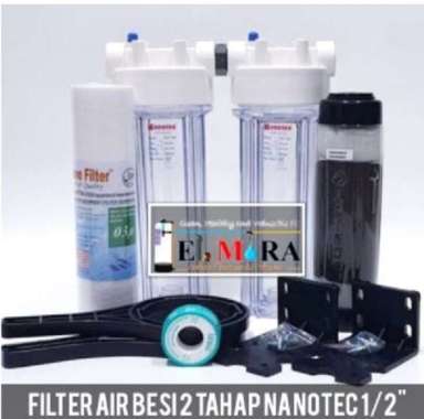 Filter Air Besi 2 Tahap Nanotec 10