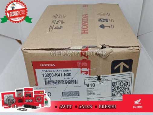 Honda Genuine Part As Kruk Stang Assy New Blade Fi Supra X125 Fi 13000-K41-V00 Silver