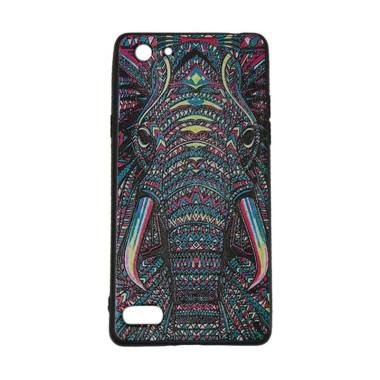 VR Animal Luxo Rimba Elephant Softcase Casing for Oppo A33 or Neo 7