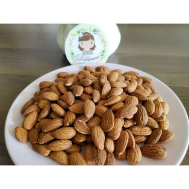 500gr kacang almond panggang cemilan sehat