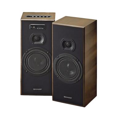 Sharp CBOX-B635UBO PMPO 10.000 W Speaker Active Walnut