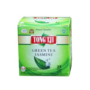 Promo Harga Tong Tji Teh Celup Green Tea Jasmine Dengan Amplop per 15 pcs 2 gr - Blibli