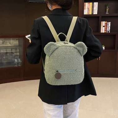 Promo Fleece Backpack Casual Women 