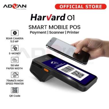 ANDROID POS ADVAN HARVARD 01 Printer Barcode 2 + 16GB Scan not Sunmi