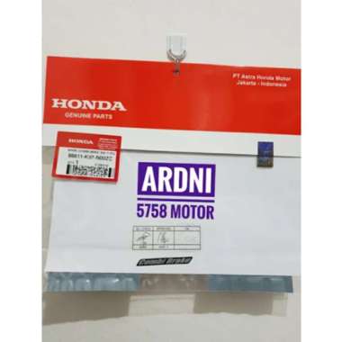 Mark Sticker Stiker Logo Tulisan Combi Brake Hitam Honda PCX