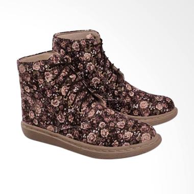 Spiccato Fashionable Women Trendy B ... atu Wanita - Brown Floral