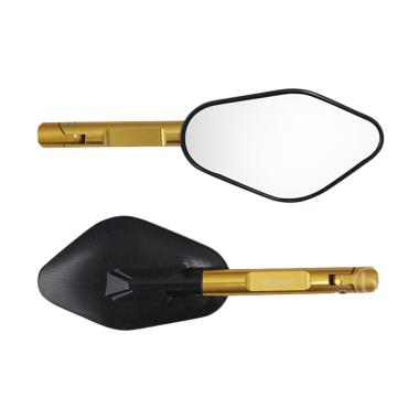 Agras Fairing CNC 704 Kaca Spion Motor for Vixion - Gold