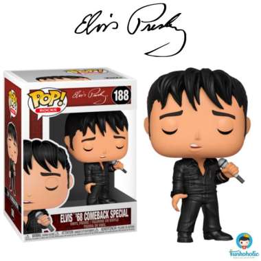Funko POP! Rocks Elvis Presley - Elvis '68 Comeback Special #188