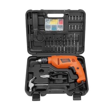 Black & Decker HD555 KOPR Mesin Bor Listrik with Aksesoris