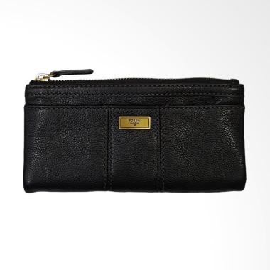 Fossil SWL 1638001 Ella Clutch Dompet Wanita - Black