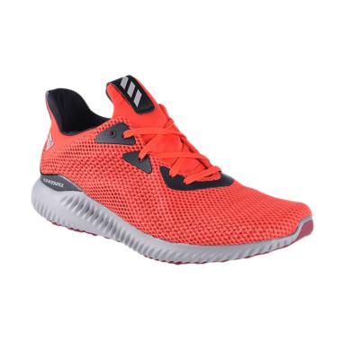 adidas Men Running Alphabounce 1 Sepatu Lari - Core Red (BW1220)